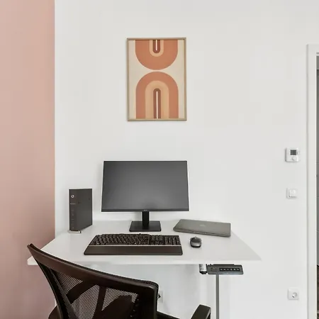 Ferienwohnung Elegant & Bright ~ Near Schalke 04 ~ Office ~ Free Parking! Gelsenkirchen Exterior foto